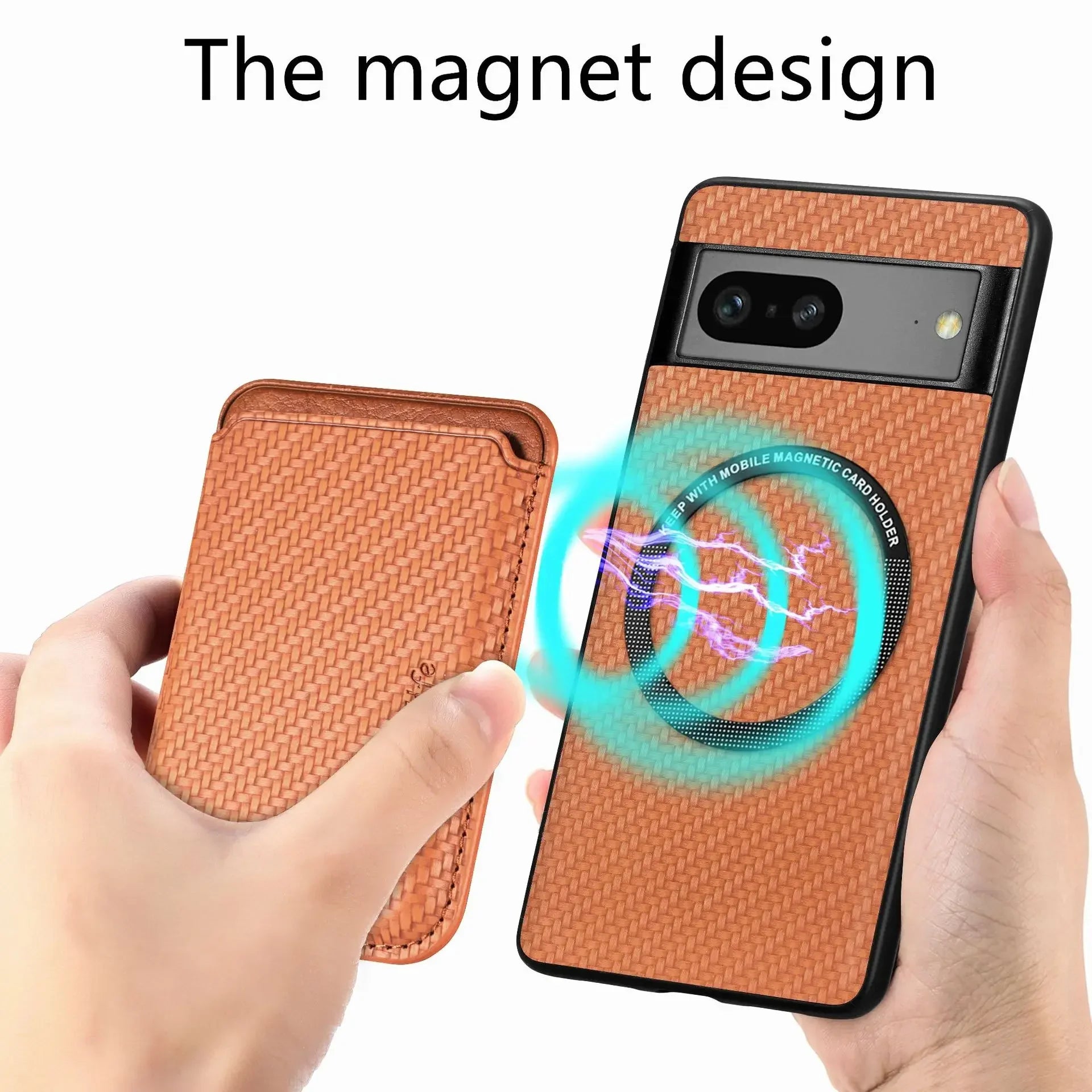 Magnetisches Kartenfach Case für Google Pixel 9 Pro XL