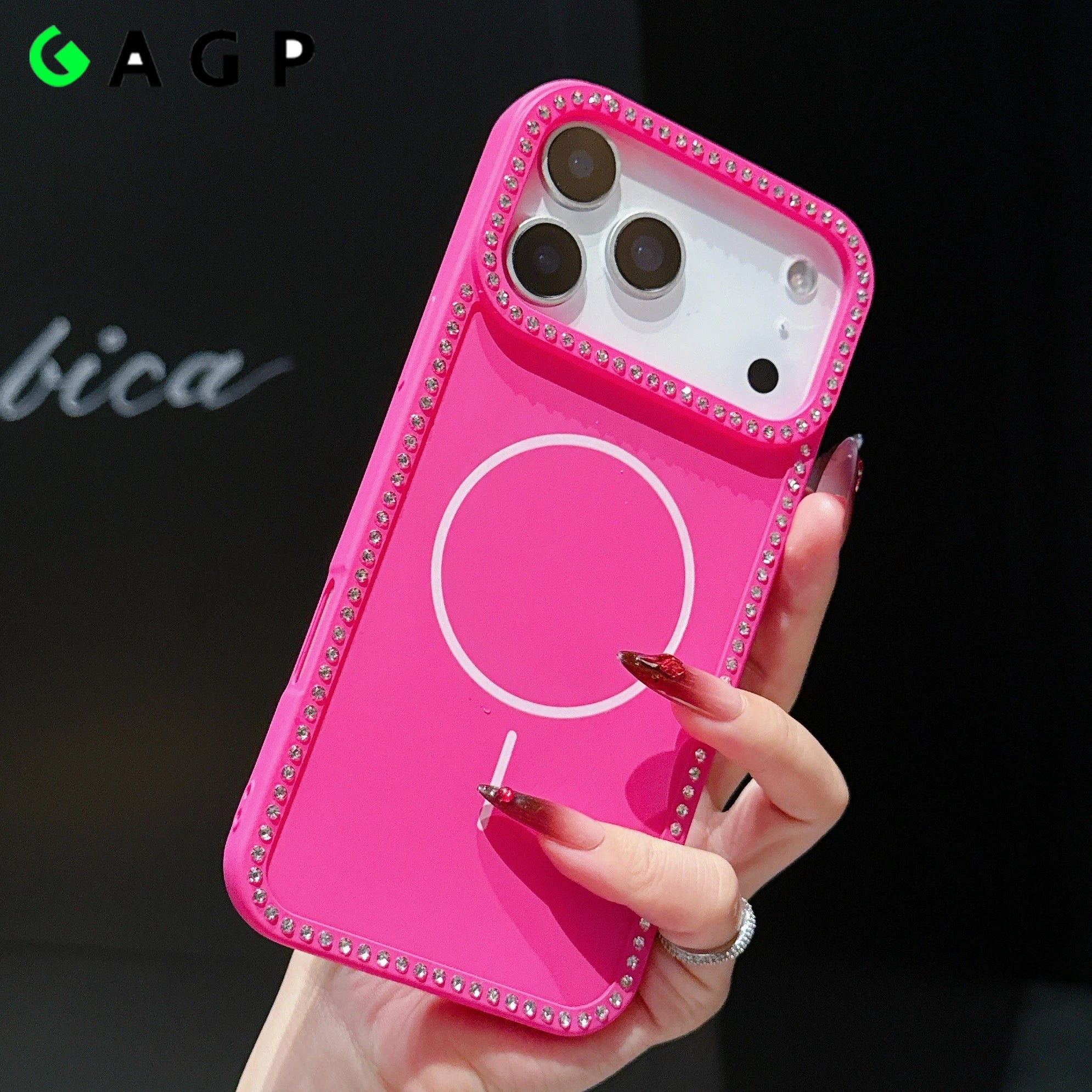 Magnetische Glitzer Hülle für iPhone 17 Pro Max