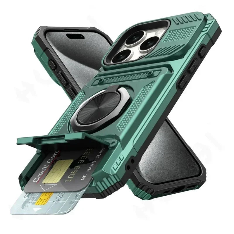 Magnetische iPhone Hülle mit Ringständer