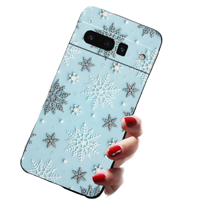 Winter TPU Hülle für Google Pixel 8, 9 & 10 Serie