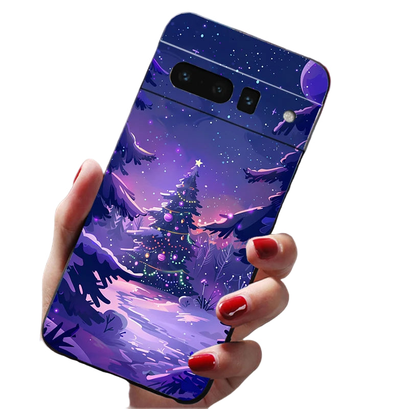 Semi-enclosed silicone case for Google Pixel 8, 9 and 10. Flexible protection.