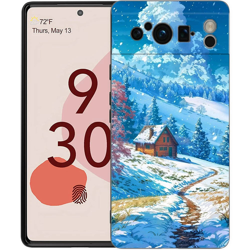 Winter TPU case for Google Pixel 7, 8 &amp; 9