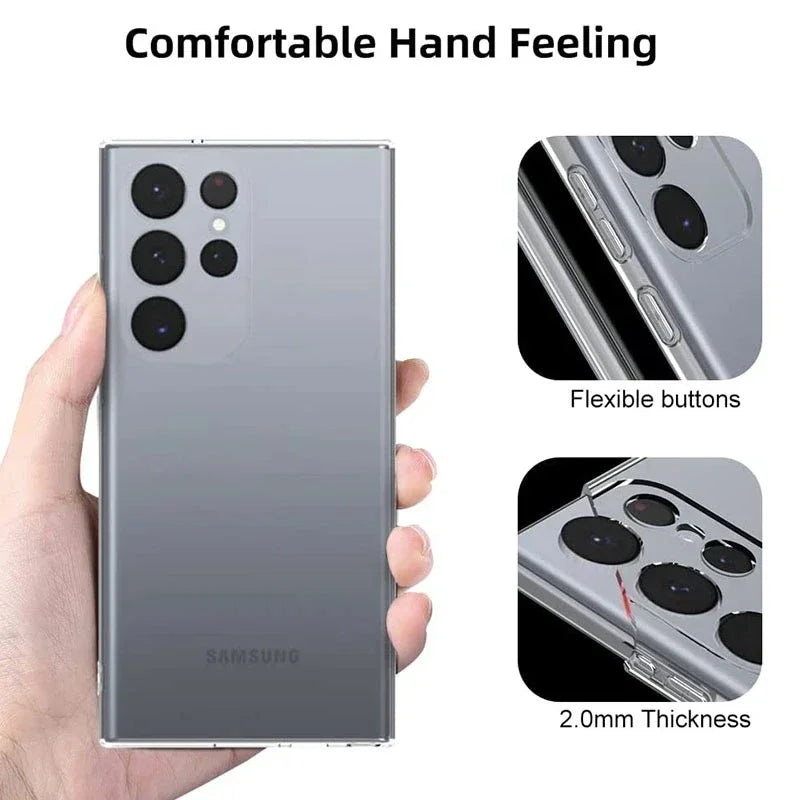 Samsung Clear Silikon Hülle