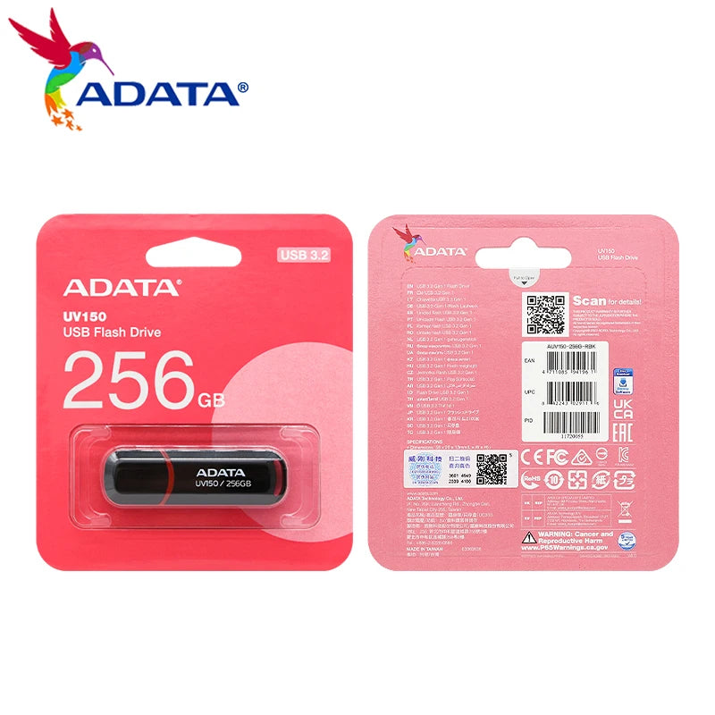 ADATA USB 3.2 Flash-Laufwerk UV150 256GB