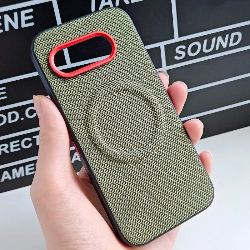 Minimalistische Nylon-Handyhülle für Google Pixel 10
