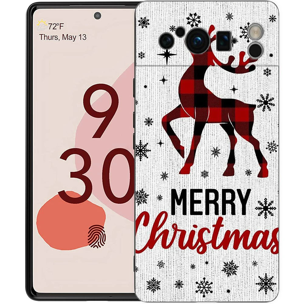 Semi-wrapped TPU silicone case for Google Pixel 8 - shockproof and stylish