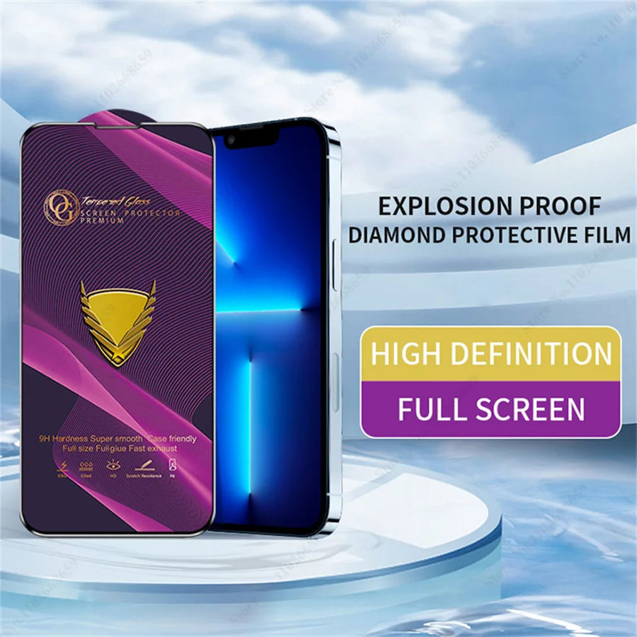 25er Set Golden Armor Panzerglas für iPhone 17