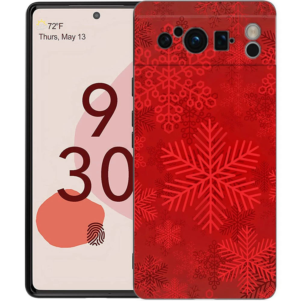 Semi-wrapped TPU silicone case for Google Pixel 8 - shockproof and stylish