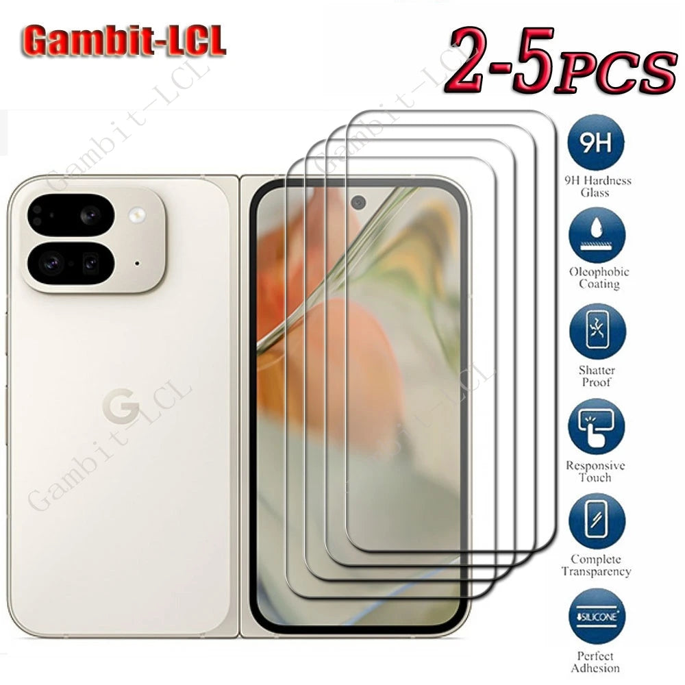 9H Glasfolie für Pixel 9 Pro Fold 8