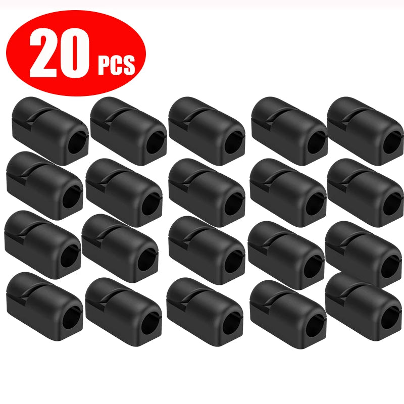 Selbstklebende Kabel Clips für Ordnung & Management