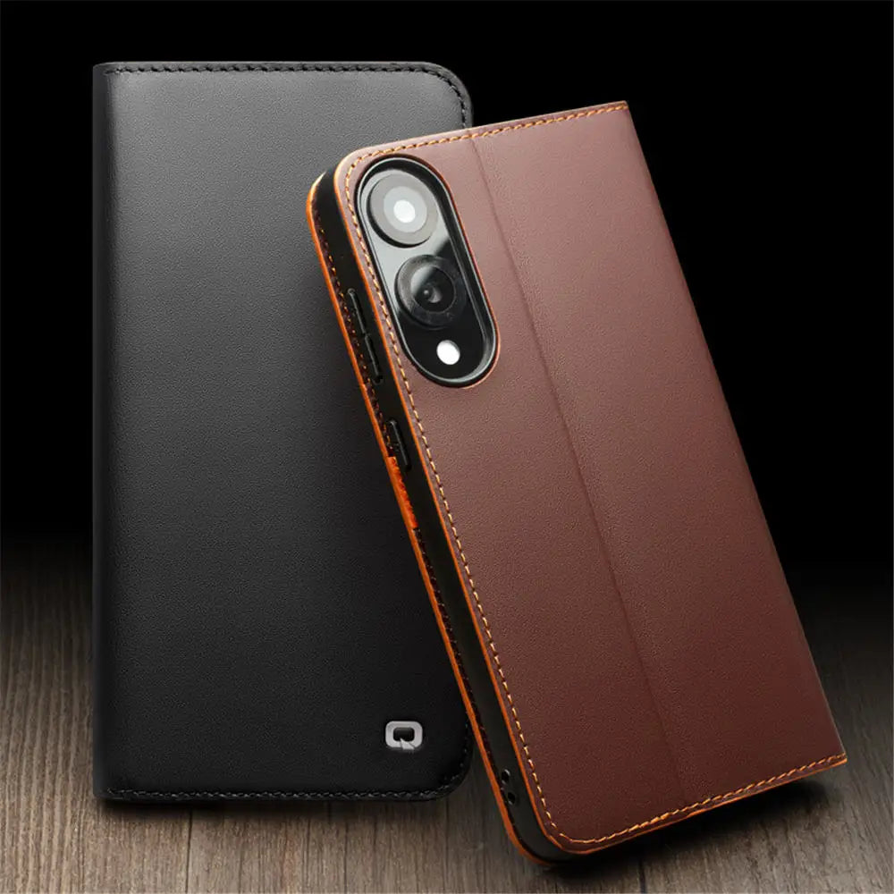 Premium Lederhülle für Samsung Galaxy S25 Edge Business