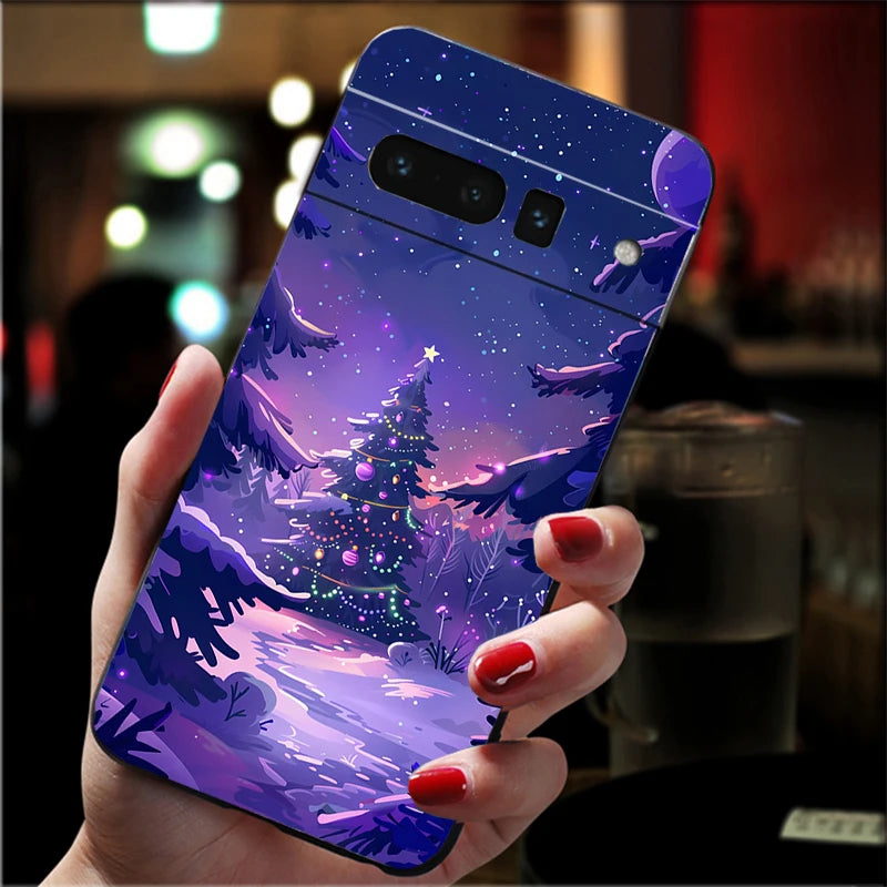 Christmas TPU case for Google Pixel 8, 9 &amp; 10