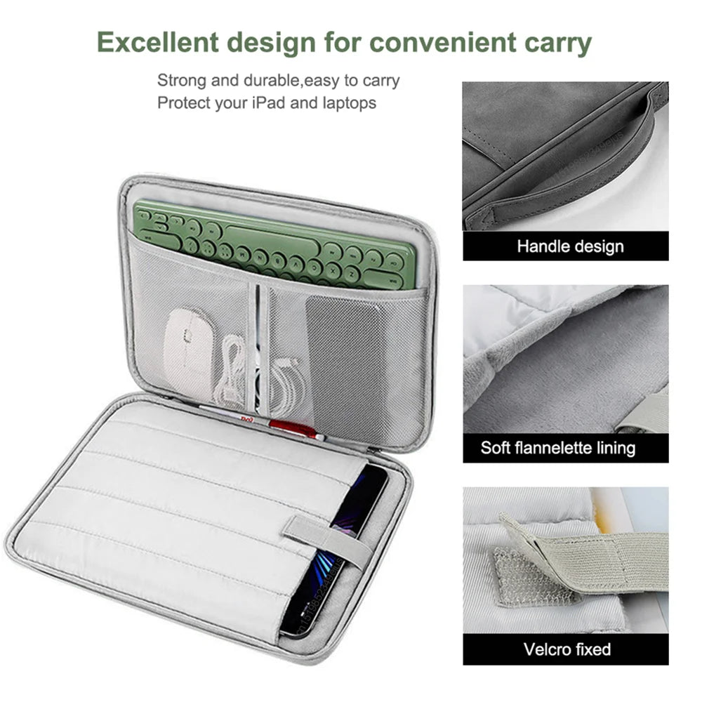 iPad Hülle Tasche 10–13 Zoll
