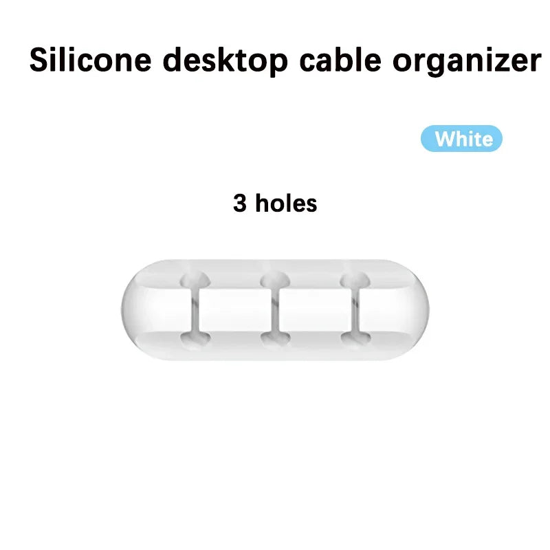 Selbstklebende Kabelclips für Schreibtisch & USB