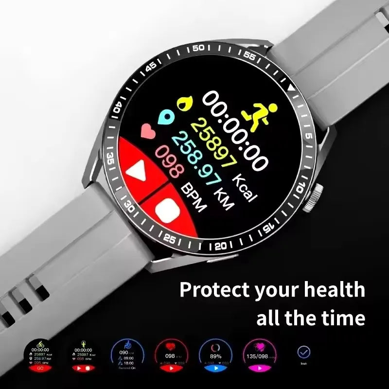 1,61" AMOLED GPS Smartwatch für Damen & Herren
