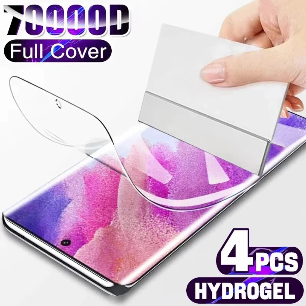 NNBILI 4er Hydrogel Displayschutz Galaxy