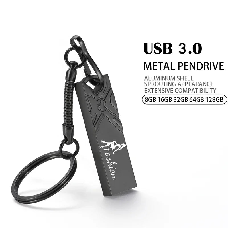 Neues Logo USB 3.0 Stick 16-64 GB Metall