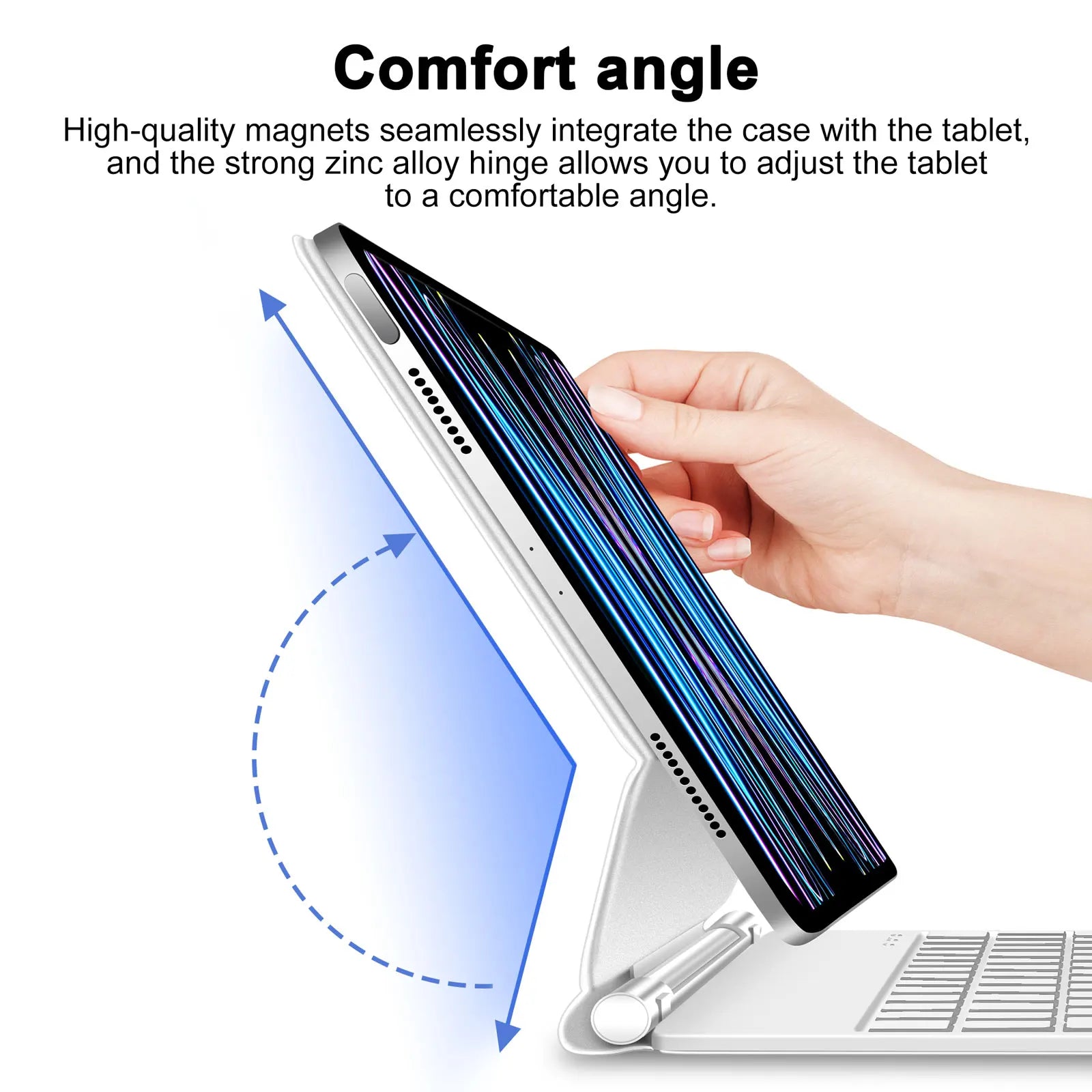 GOOJODOQ Magic Keyboard iPad Hülle