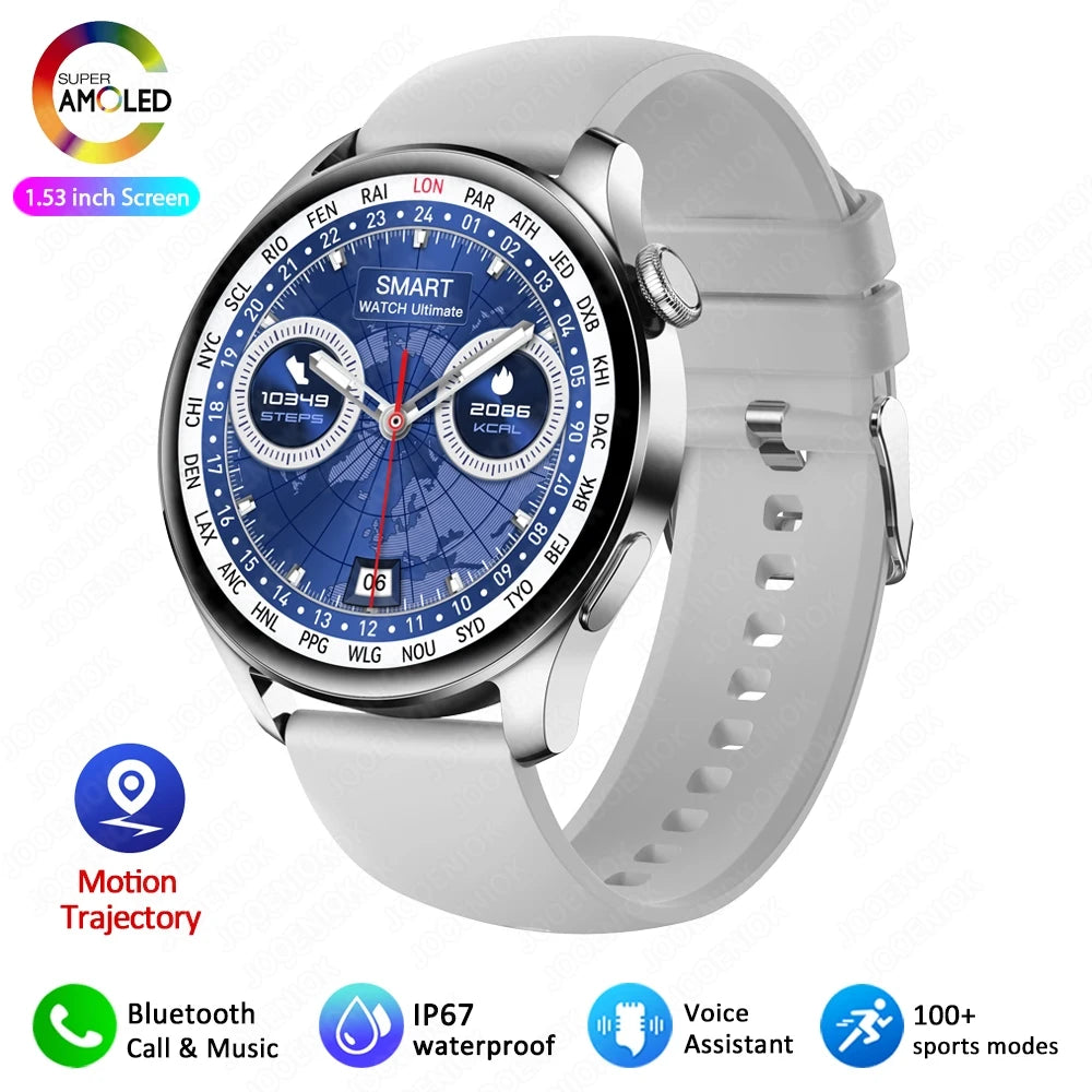 GT 2025 Smartwatch Herren GPS AMOLED IP68