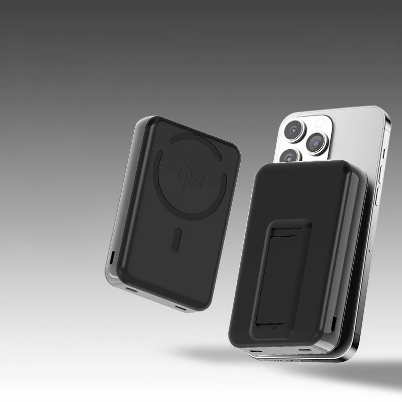10000mAh Qi2 Power Bank with Stand for iPhone