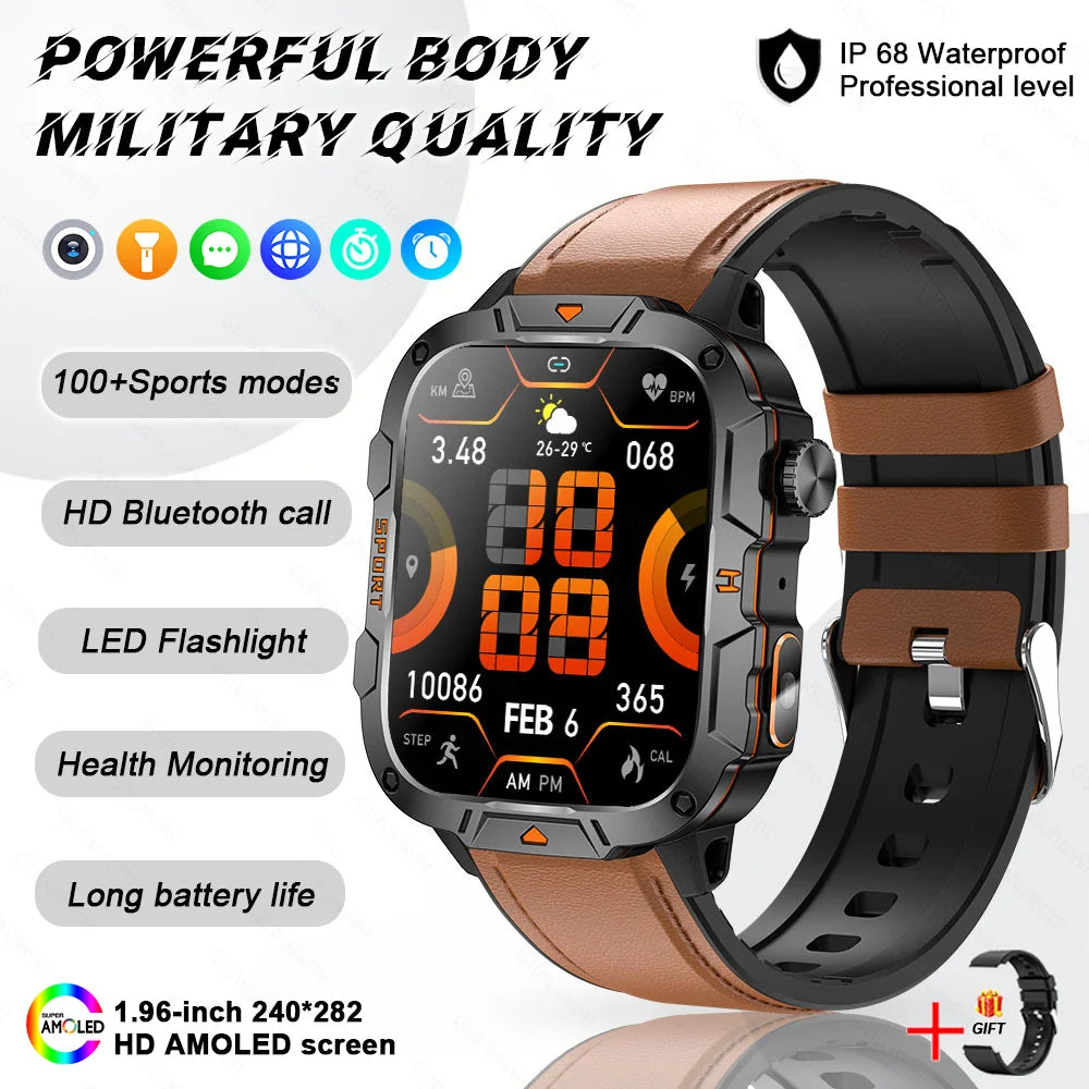Outdoor Smartwatch 2025 mit GPS & AMOLED