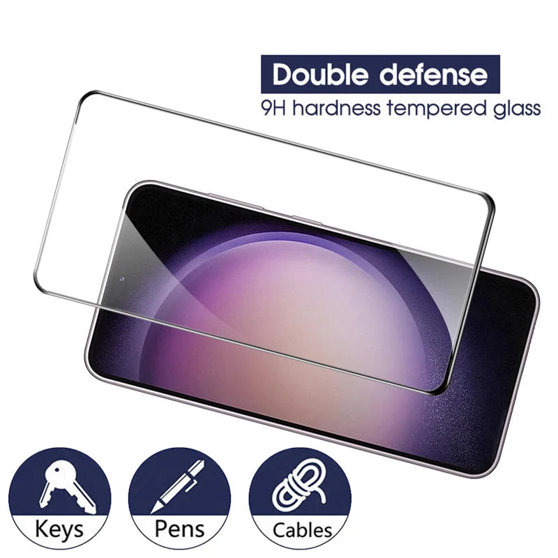 Panzerglas Schutz für Samsung Galaxy S24 S23