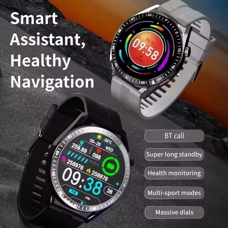 1,61" AMOLED GPS Smartwatch für Damen & Herren