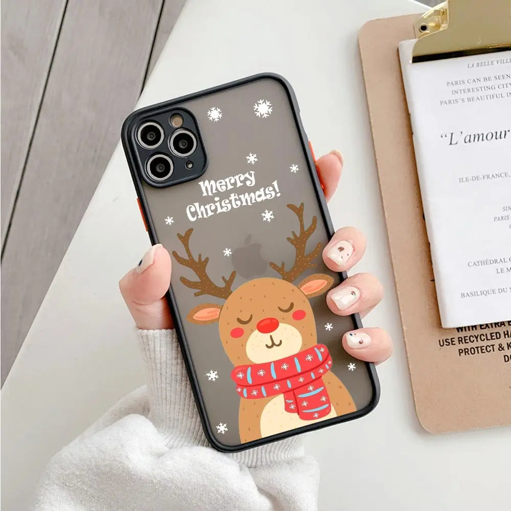 Weihnachts Silikon Hülle für iPhone 17 & 16