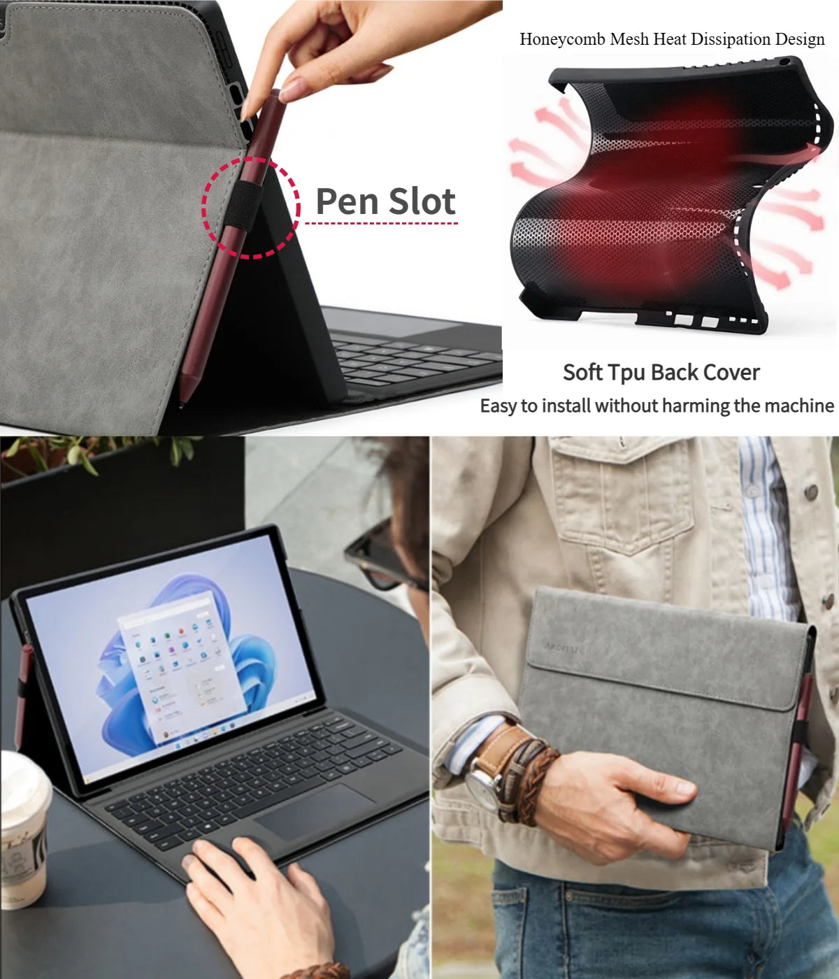 Business Cover Microsoft Surface Pro 13 Zoll