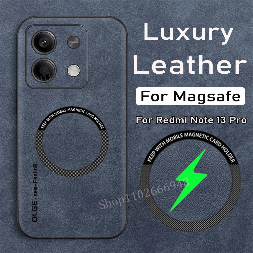Für Magsafe Hülle für Xiaomi Redmi Note Serie