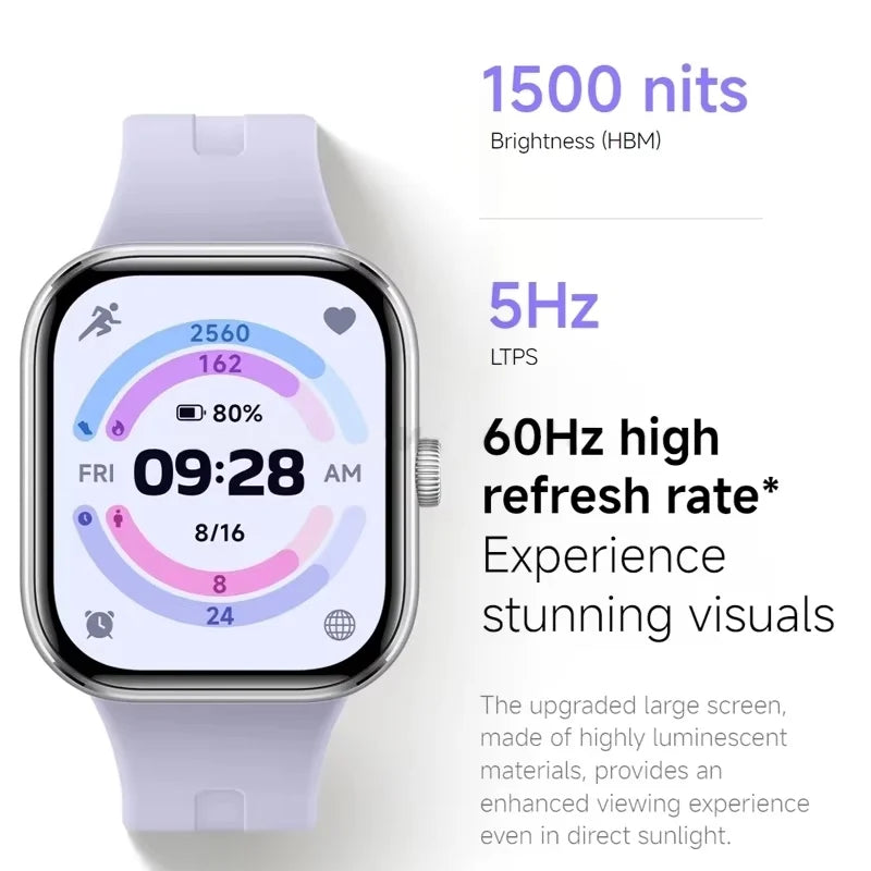 Xiaomi Redmi Watch 5 Globale Version, 2,07" AMOLED