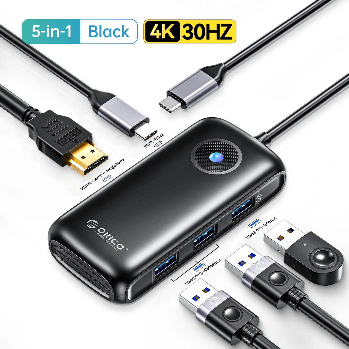 ORICO USB-C Dockingstation 4K 100W