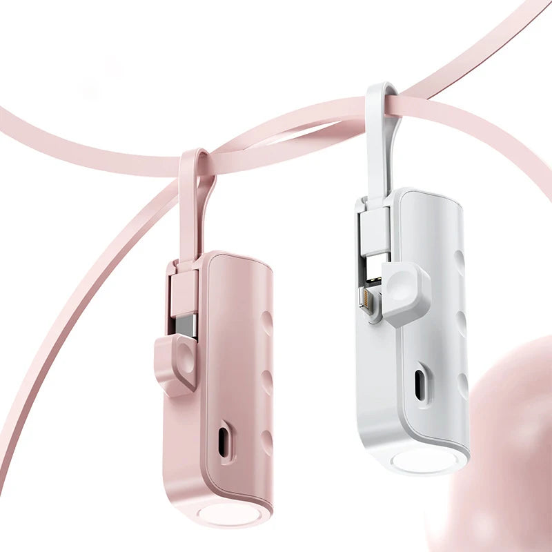 Kompakte 10000mAh Mini-Powerbank mit Schnellladung