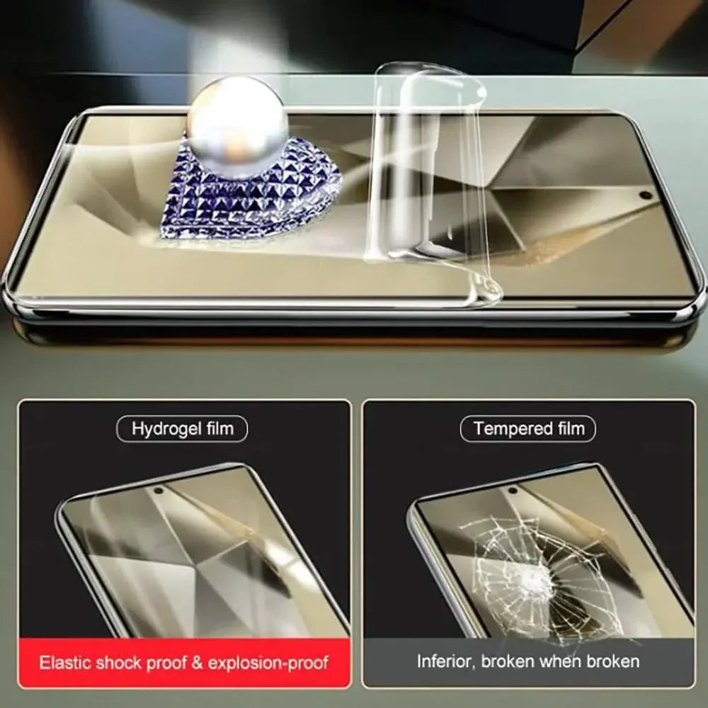 4er Hydrogel Folie für Samsung Galaxy S20–S25 Ultra