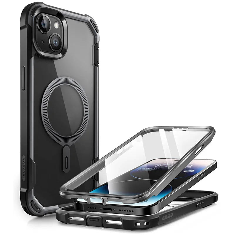 Stoßfeste Hülle für iPhone 17 mit Displayschutz