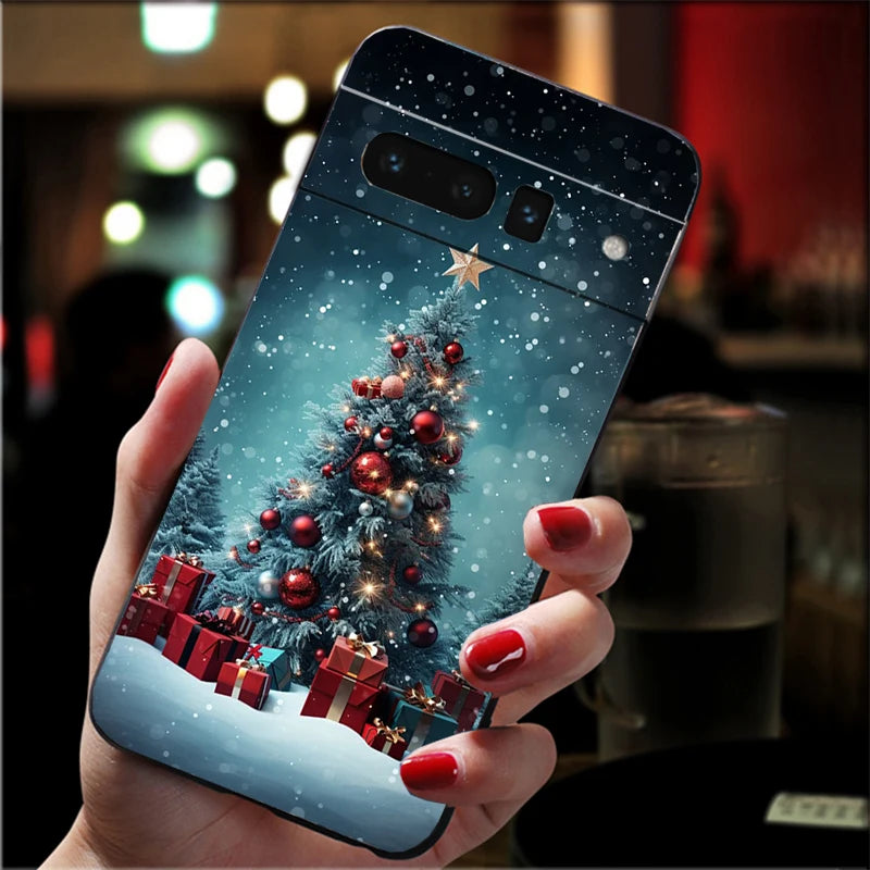 Christmas TPU case for Google Pixel 8, 9 &amp; 10