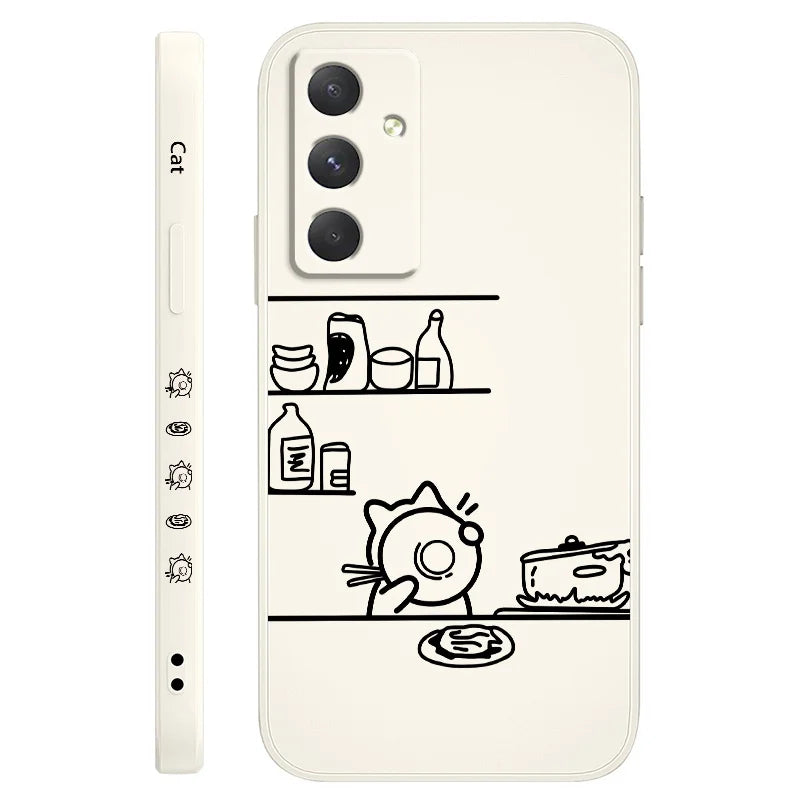 Süße Katzen Handyhülle für Samsung Galaxy Serie