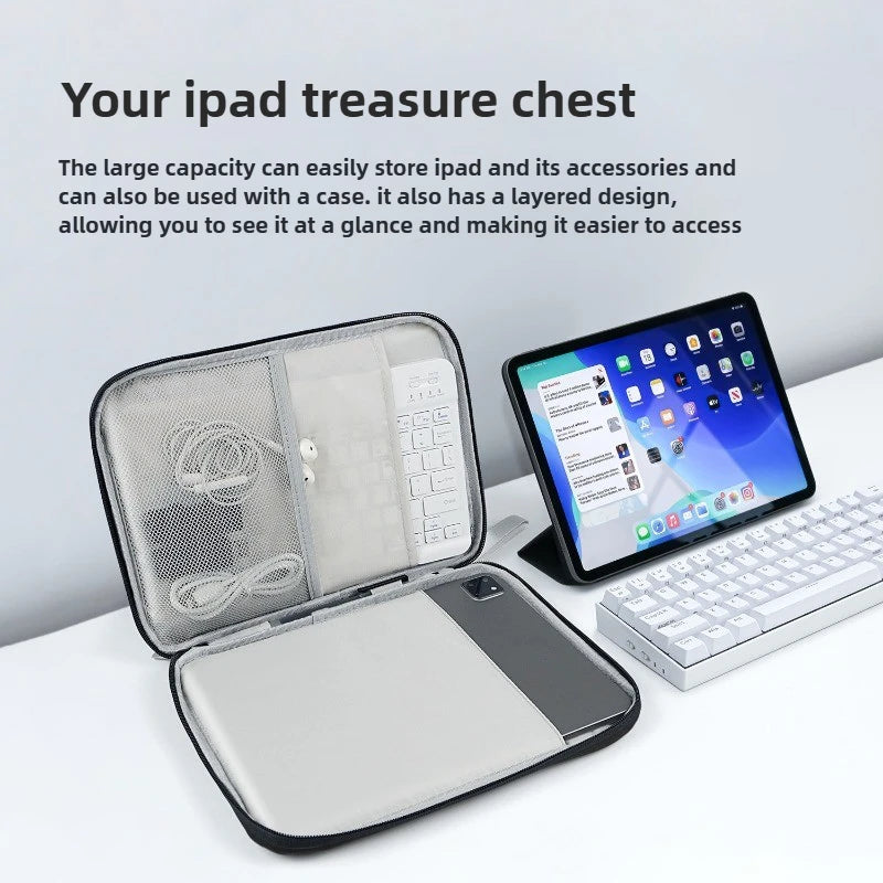 Tablet-Tasche 7,9–12,9 Zoll, stoßfest