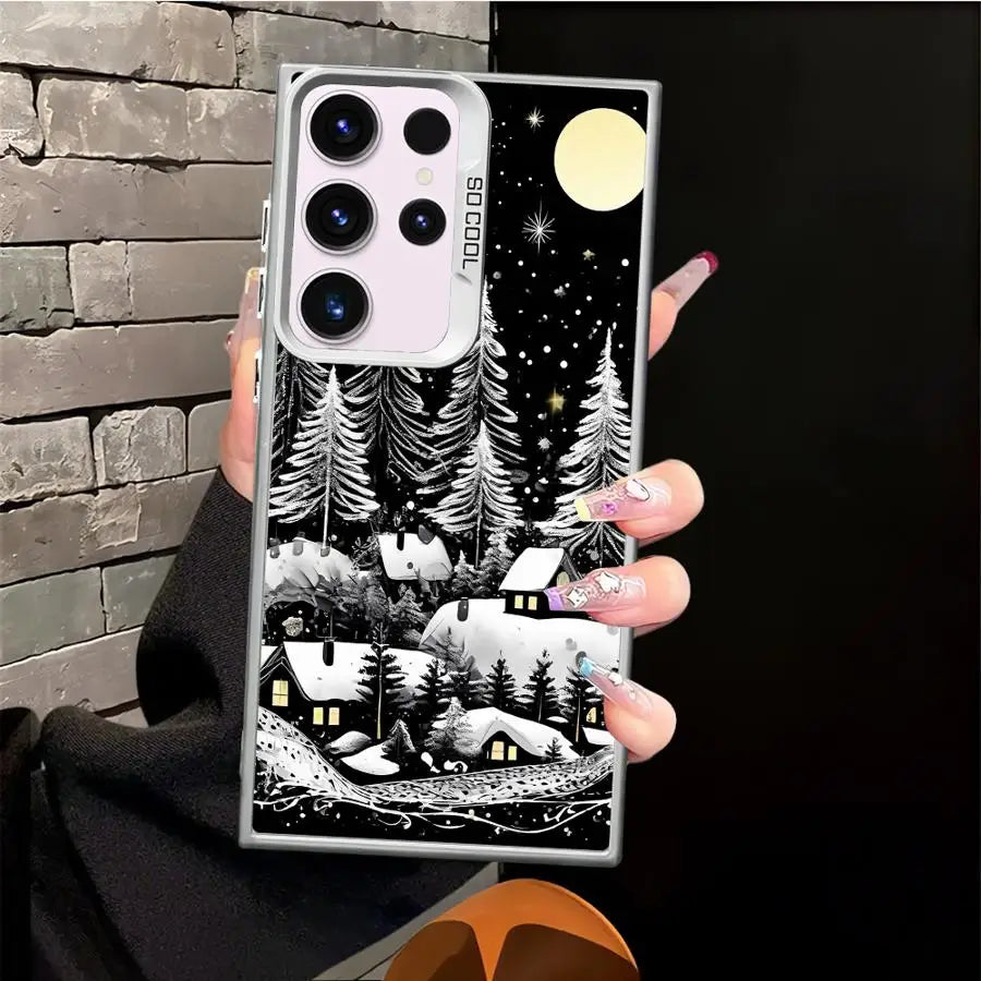 Weihnachts Handyhülle für Samsung S25