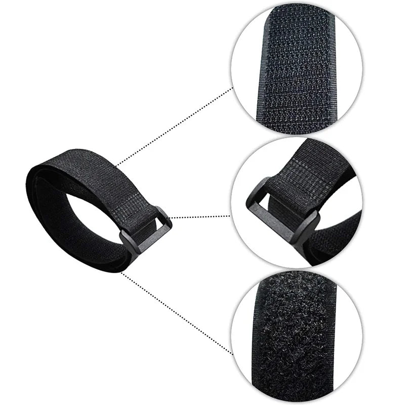 50er Set Wiederverwendbare Nylon Kabelbinder Clips