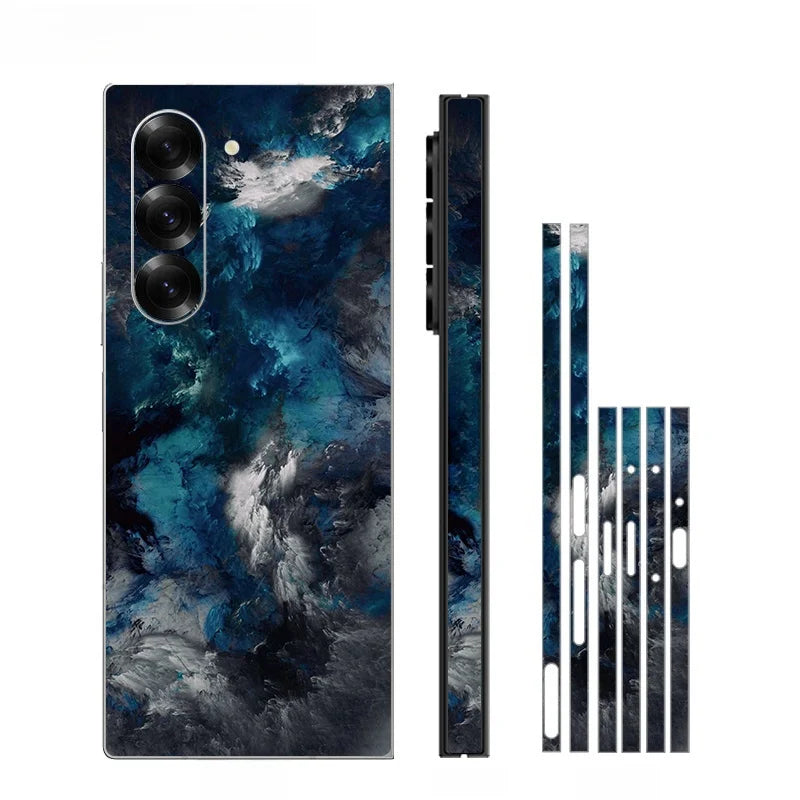 Mattierte Aufkleberhaut für Galaxy Z Fold
