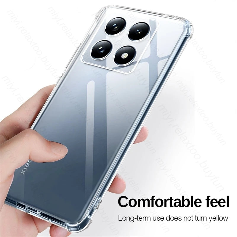 Klare TPU-Hülle für Xiaomi 14T Pro 5G 2024