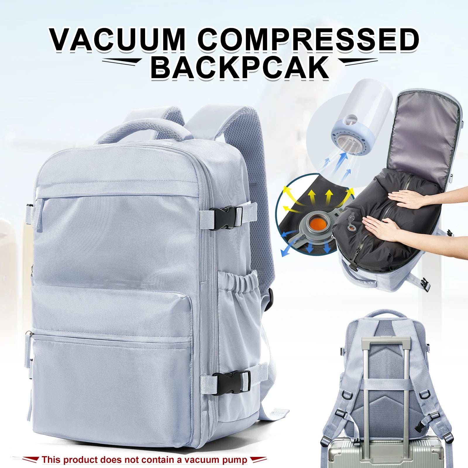 Modischer Laptop- & Reiserucksack