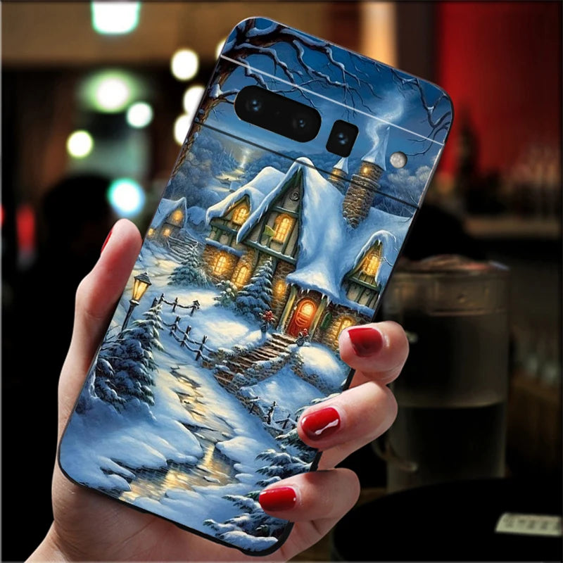 Winter TPU Hülle für Google Pixel 8, 9 & 10 Serie