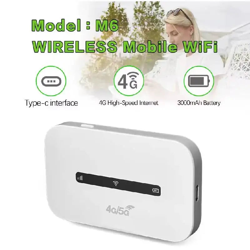 Mobiler 4G LTE Hotspot Router 3000mAh