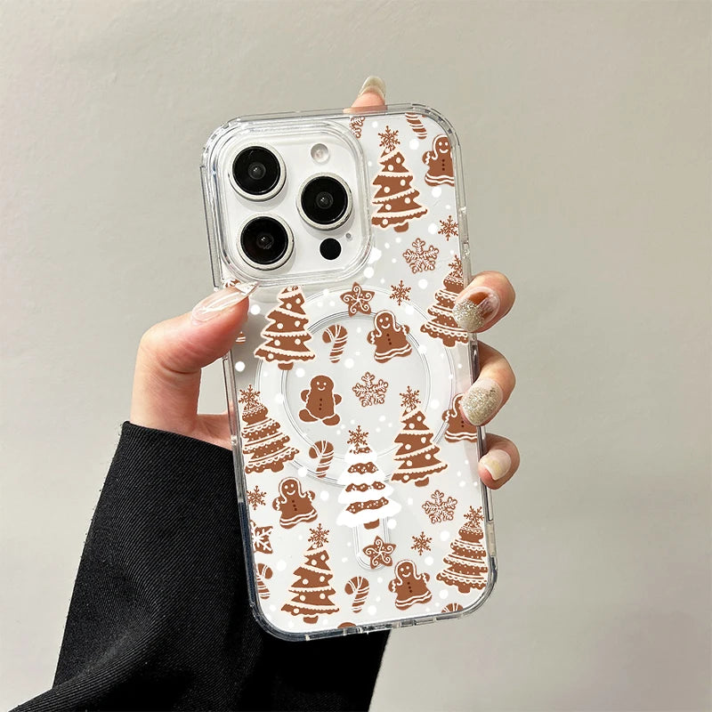 Weihnachts Lebkuchenmann Hülle für iPhone 17
