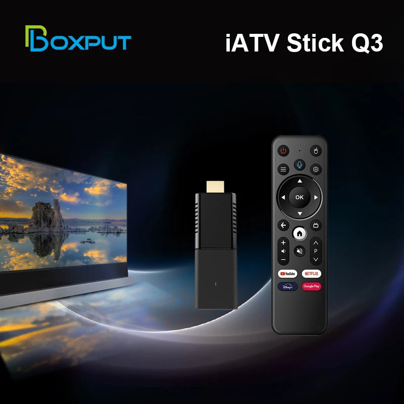 Android 10 4K HDR TV Stick with AV1 &amp; Voice Control