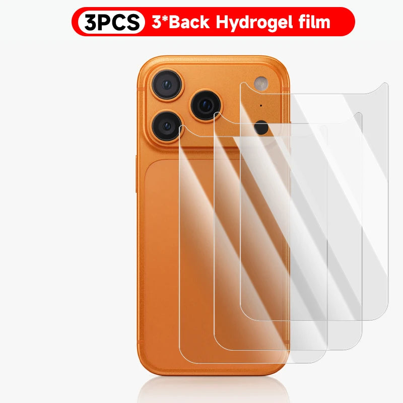 Hydrogel Panzerglas & Kamera Schutz für iPhone 17 Serie