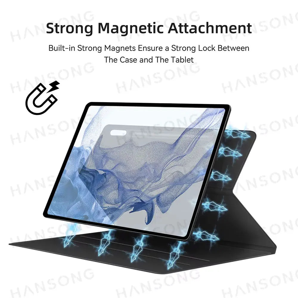 Magnetische Hülle für Galaxy Tab S7–S9