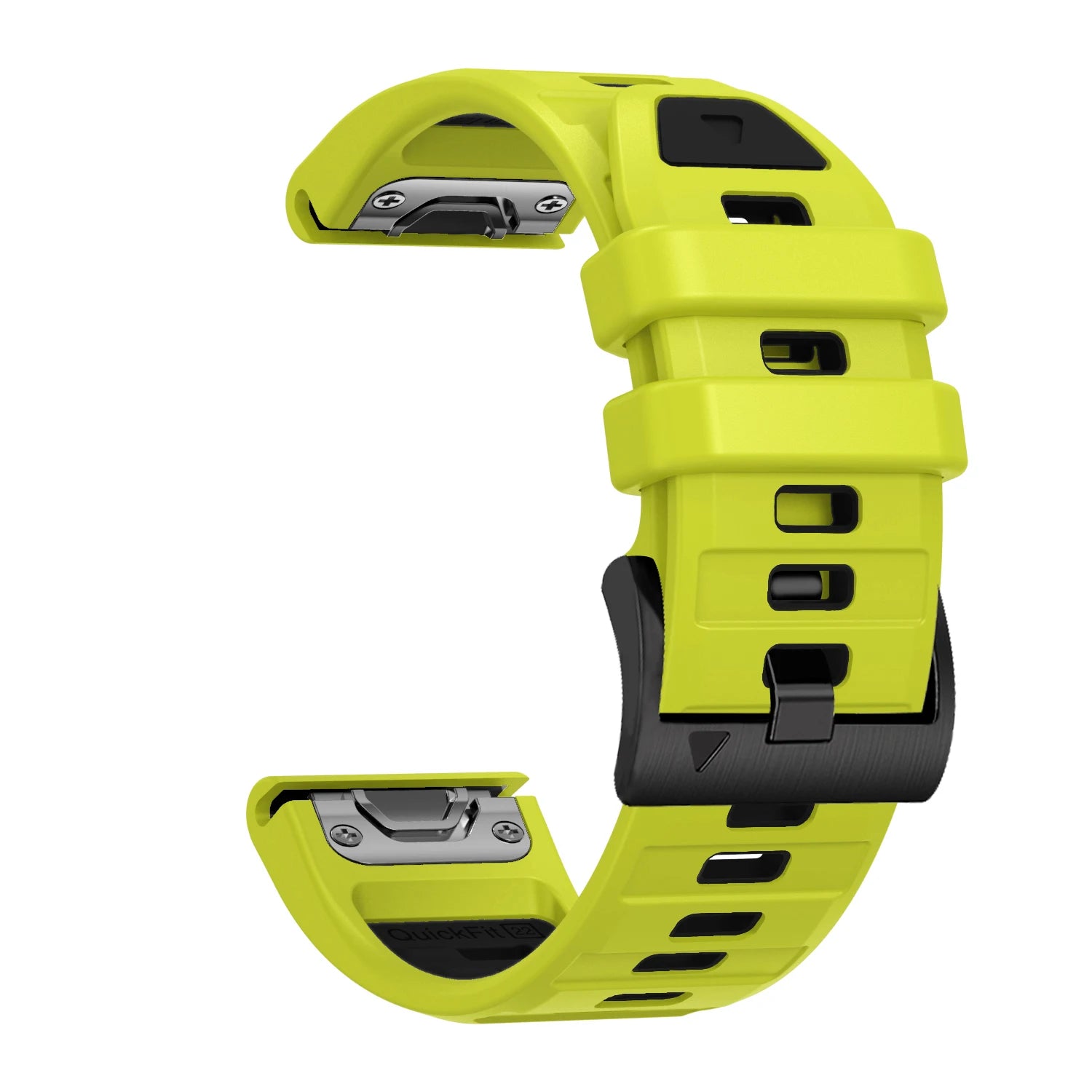 QuickFit Silikonarmband 22/26 mm für Garmin Uhren
